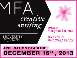University of Guelph Creative Writing MFA
